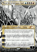 Nicol Bolas, Dragon-God (Borderless) [Secret Lair Drop Series] - The Mythic Store | 24h Order Processing