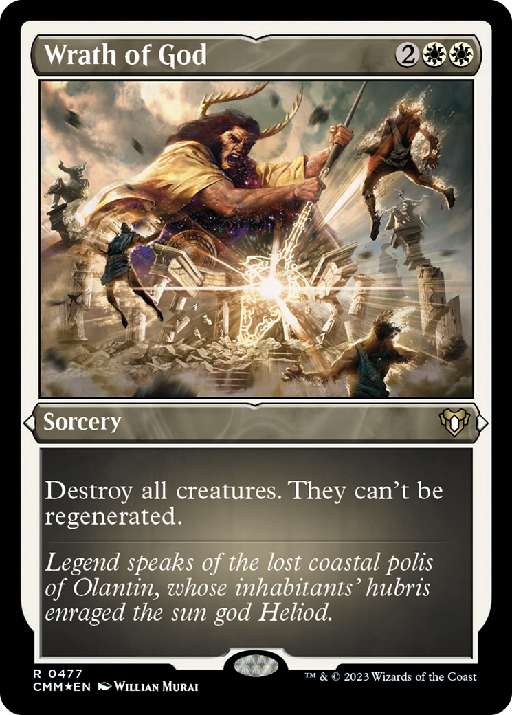 Wrath of God (Foil Etched) [Commander Masters] - The Mythic Store | 24h Order Processing