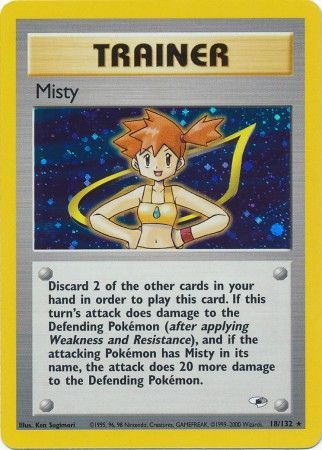 Misty (18/132) [Gym Heroes Unlimited] - The Mythic Store | 24h Order Processing