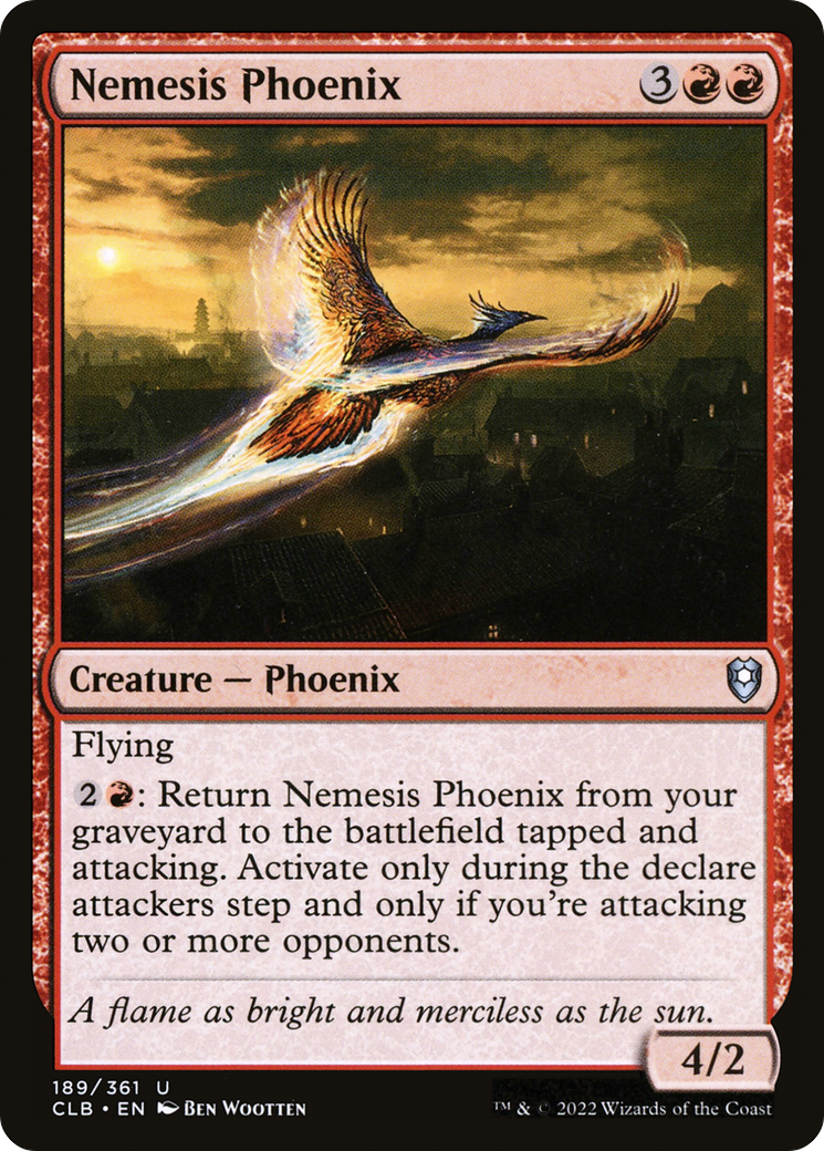 Nemesis Phoenix [Commander Legends: Battle for Baldur's Gate] - The Mythic Store | 24h Order Processing