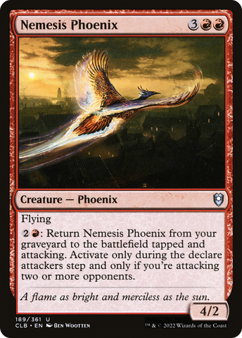Nemesis Phoenix [Commander Legends: Battle for Baldur's Gate] - The Mythic Store | 24h Order Processing