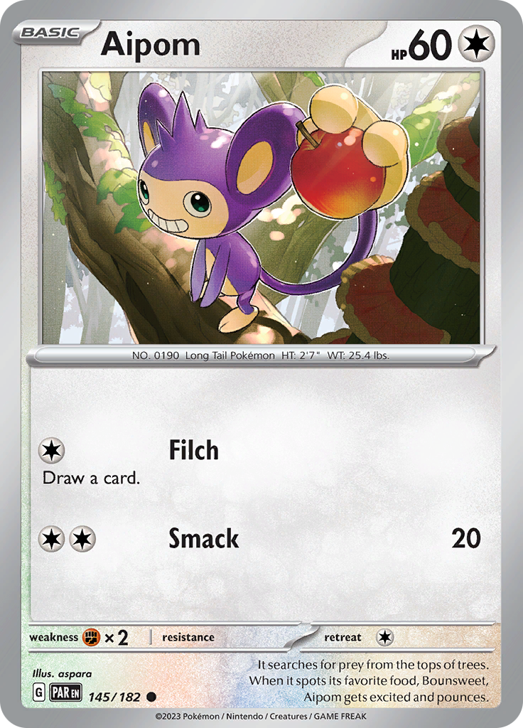 Aipom (145/182) [Scarlet & Violet: Paradox Rift] - The Mythic Store | 24h Order Processing