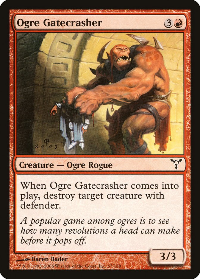 Ogre Gatecrasher [Dissension] - The Mythic Store | 24h Order Processing