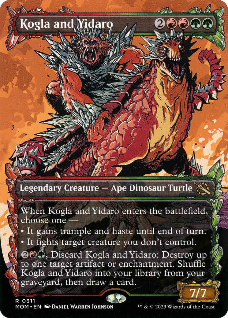 Kogla and Yidaro (Showcase Planar Booster Fun) [March of the Machine] - The Mythic Store | 24h Order Processing