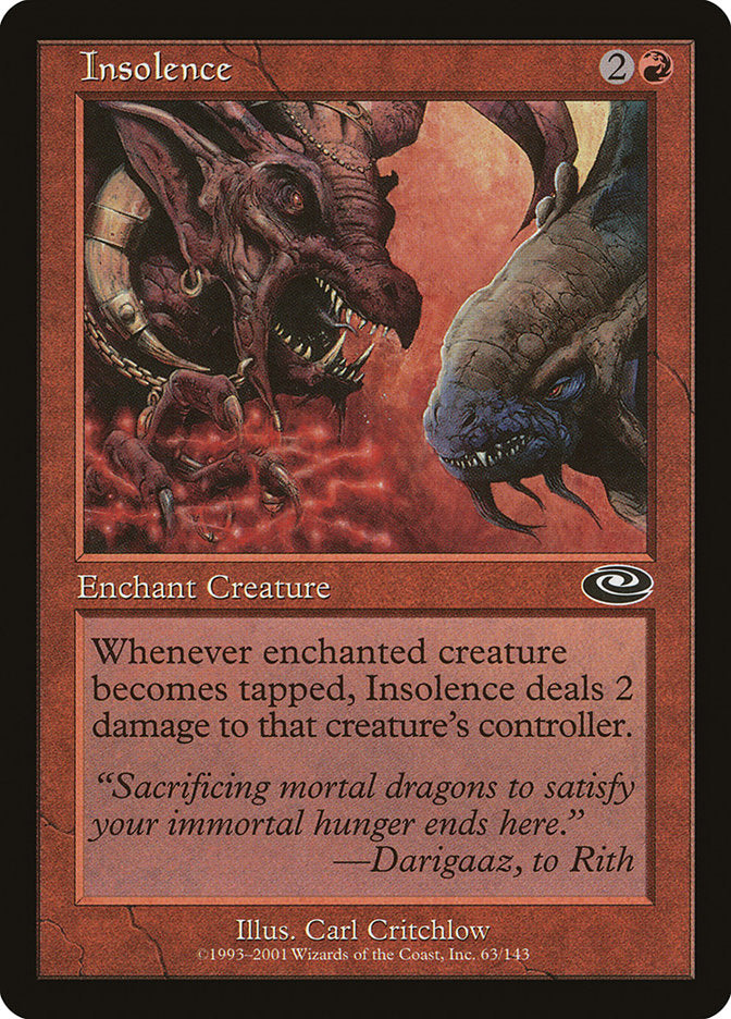 Insolence [Planeshift] - The Mythic Store | 24h Order Processing