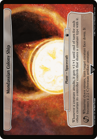 Mondassian Colony Ship [Doctor Who] - The Mythic Store | 24h Order Processing