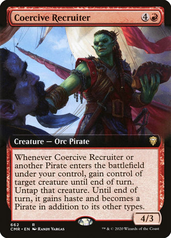 Coercive Recruiter (Extended Art) [Commander Legends] - The Mythic Store | 24h Order Processing