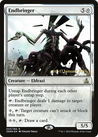 Endbringer [Oath of the Gatewatch Prerelease Promos] - The Mythic Store | 24h Order Processing