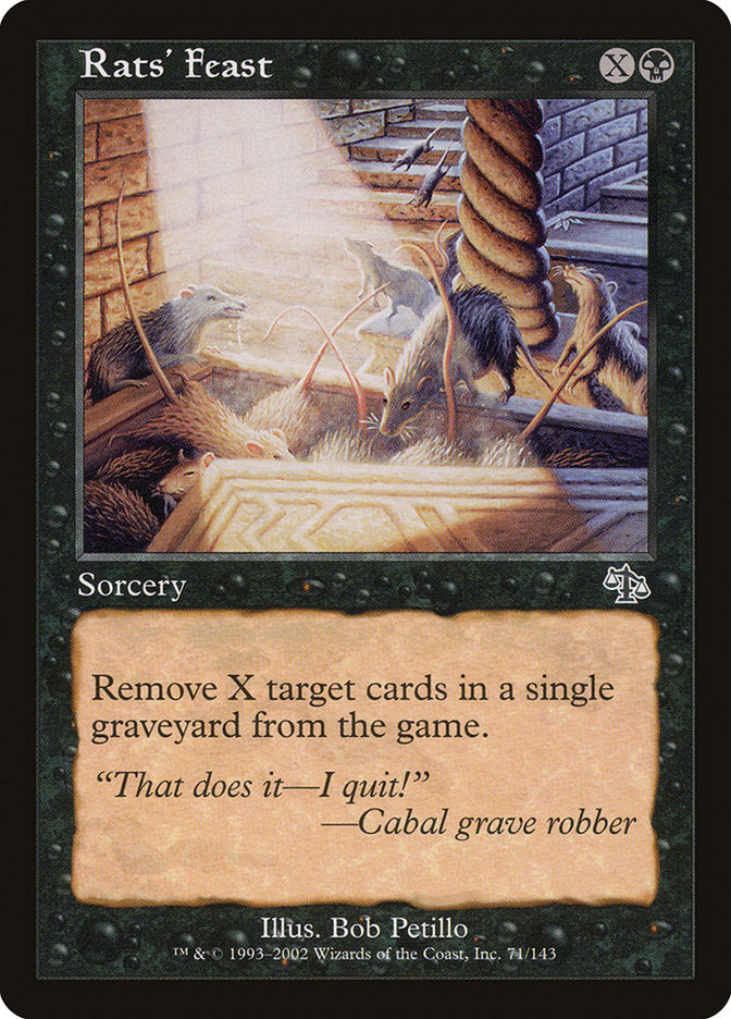 Rats' Feast [Judgment] - The Mythic Store | 24h Order Processing