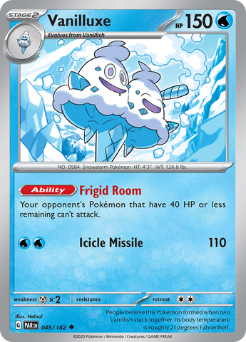 Vanilluxe (045/182) [Scarlet & Violet: Paradox Rift] - The Mythic Store | 24h Order Processing