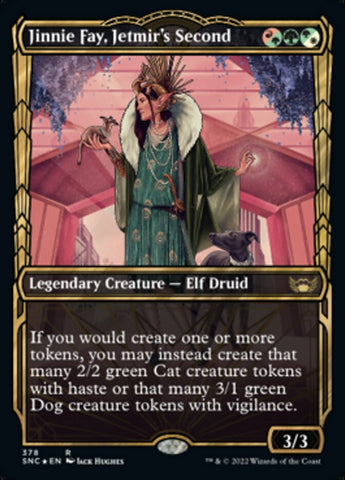 Jinnie Fay, Jetmir's Second (Showcase Golden Age Gilded Foil) [Streets of New Capenna] - The Mythic Store | 24h Order Processing