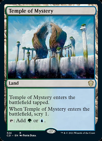 Temple of Mystery [Commander 2021] - The Mythic Store | 24h Order Processing