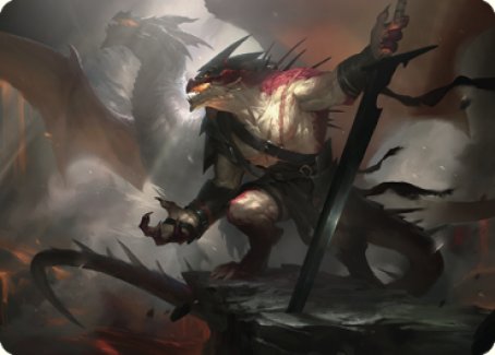 Rivaz of the Claw Art Card [Dominaria United Art Series] - The Mythic Store | 24h Order Processing
