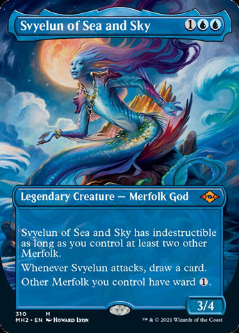 Svyelun of Sea and Sky (Borderless Alternate Art) [Modern Horizons 2] - The Mythic Store | 24h Order Processing