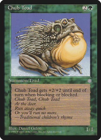Chub Toad [Ice Age] - The Mythic Store | 24h Order Processing