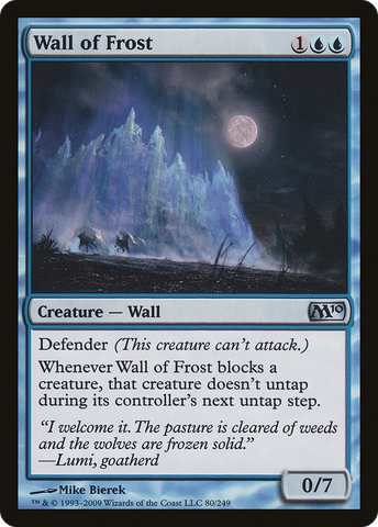 Wall of Frost [Magic 2010] - The Mythic Store | 24h Order Processing