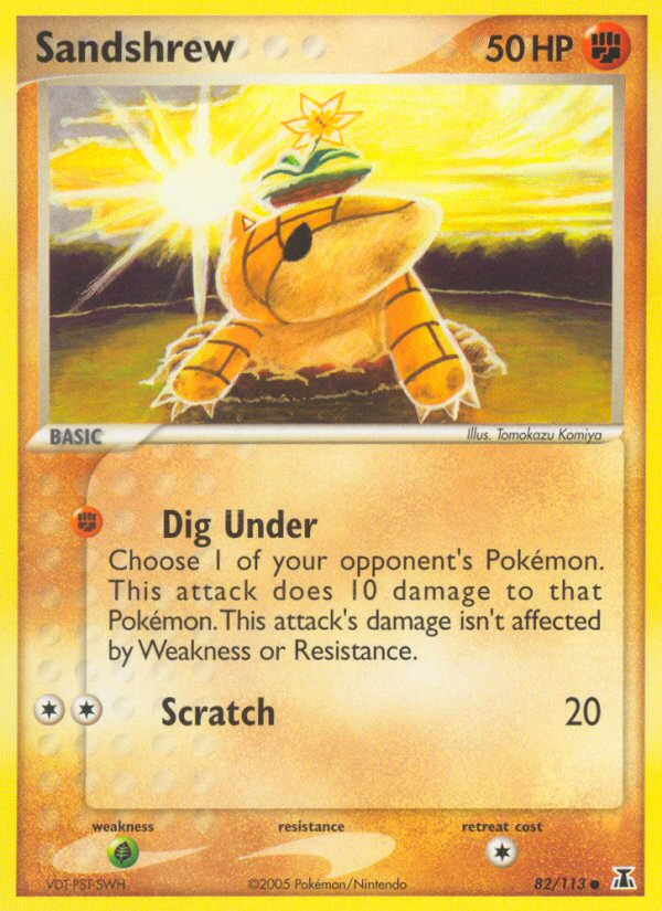 Sandshrew (82/113) [EX: Delta Species] - The Mythic Store | 24h Order Processing