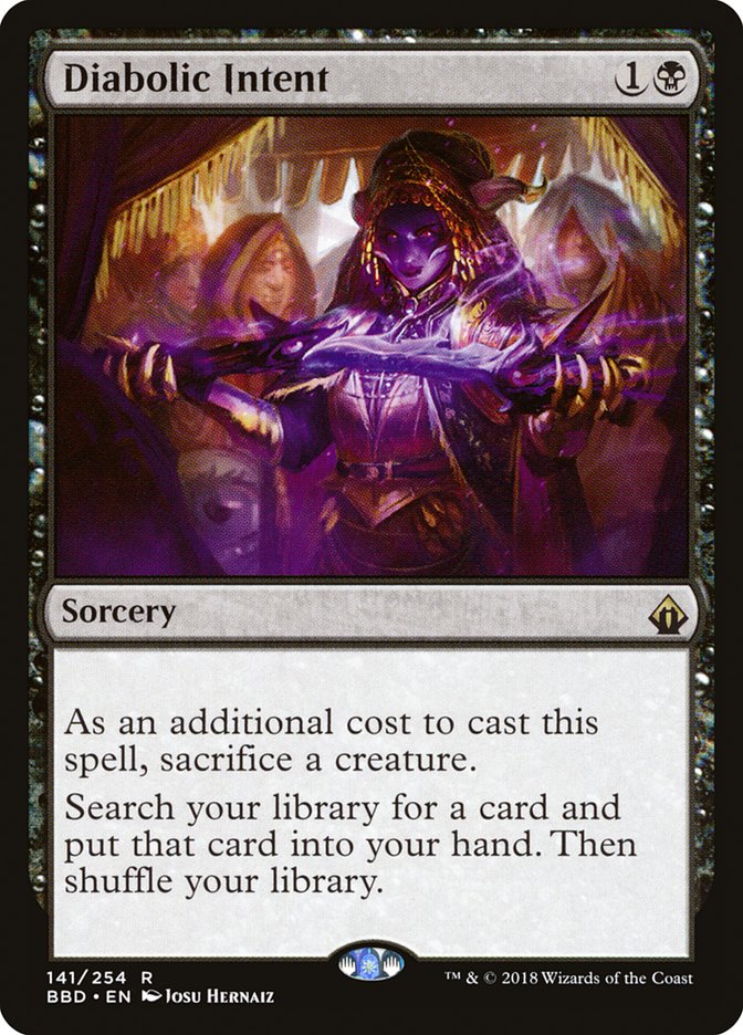 Diabolic Intent [Battlebond] - The Mythic Store | 24h Order Processing