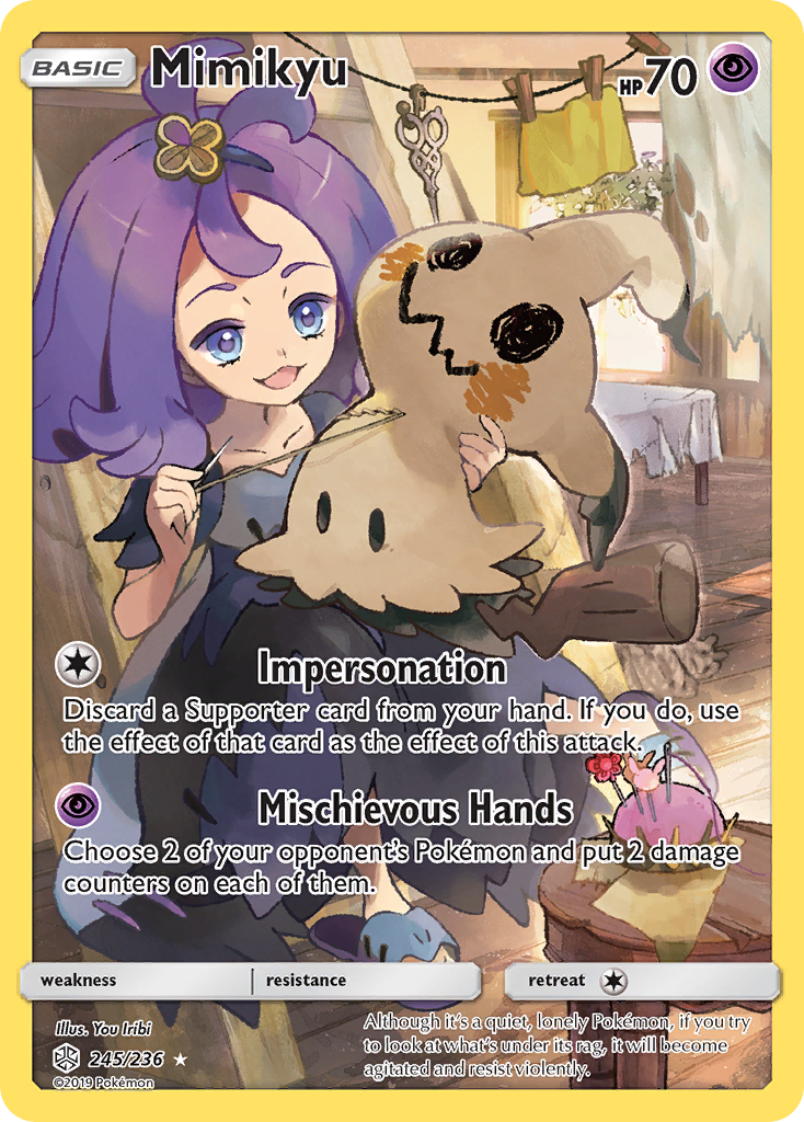 Mimikyu (245/236) [Sun & Moon: Cosmic Eclipse] - The Mythic Store | 24h Order Processing