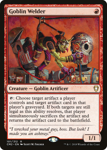 Goblin Welder [Commander Anthology Volume II] - The Mythic Store | 24h Order Processing