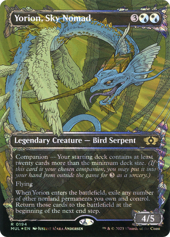 Yorion, Sky Nomad (Halo Foil) [Multiverse Legends] - The Mythic Store | 24h Order Processing
