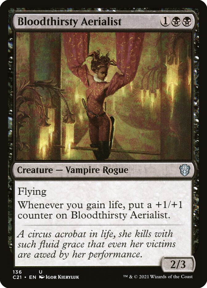 Bloodthirsty Aerialist [Commander 2021] - The Mythic Store | 24h Order Processing