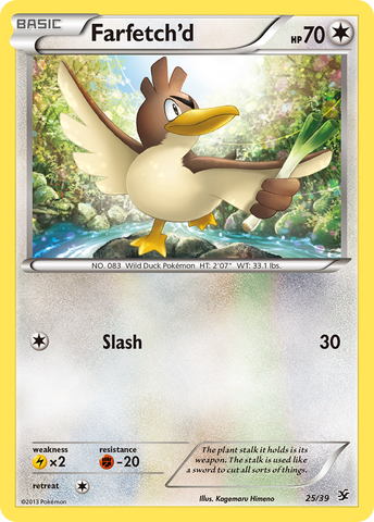 Farfetch'd (25/39) [XY: Kalos Starter Set] - The Mythic Store | 24h Order Processing