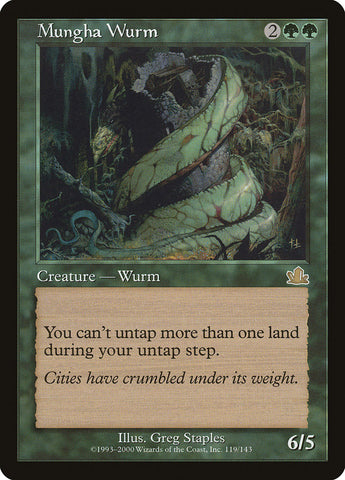 Mungha Wurm [Prophecy] - The Mythic Store | 24h Order Processing