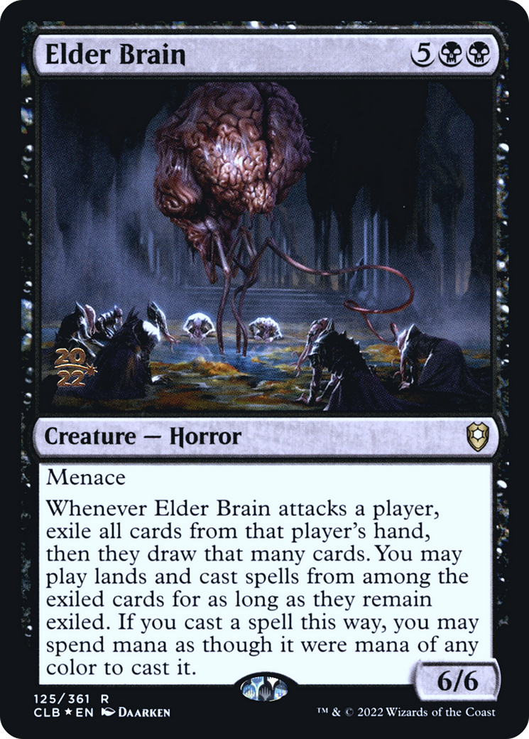 Elder Brain [Commander Legends: Battle for Baldur's Gate Prerelease Promos] - The Mythic Store | 24h Order Processing
