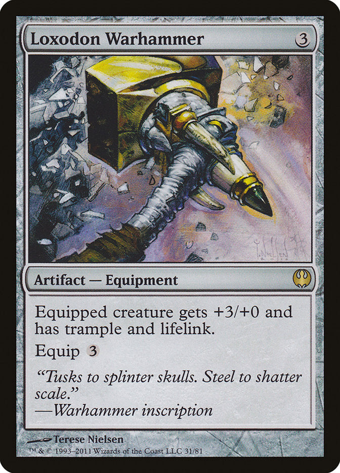 Loxodon Warhammer [Duel Decks: Knights vs. Dragons] - The Mythic Store | 24h Order Processing