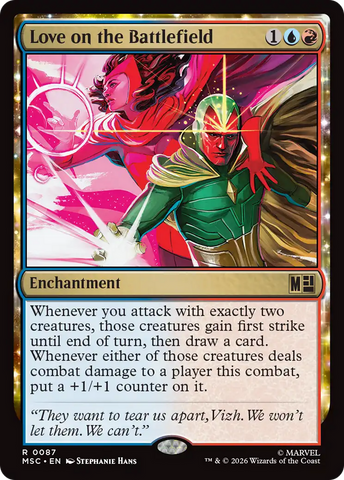 Love on the Battlefield (Surge Foil) [Marvel Super Heroes Commander] - The Mythic Store | 24h Order Processing