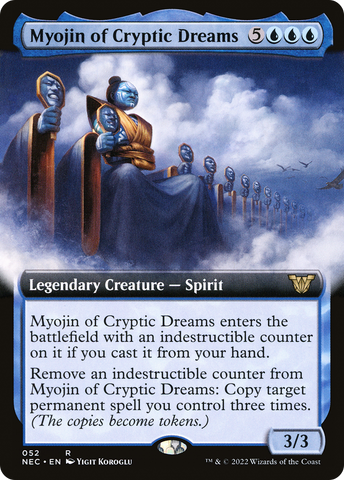 Myojin of Cryptic Dreams (Extended Art) [Kamigawa: Neon Dynasty Commander] - The Mythic Store | 24h Order Processing