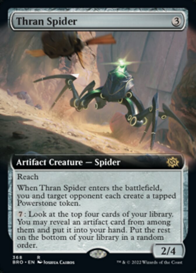 Thran Spider (Extended Art) [The Brothers' War] - The Mythic Store | 24h Order Processing
