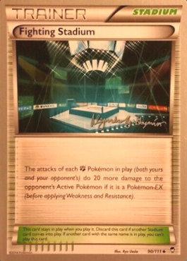 Fighting Stadium (90/111) (Primal Groudon - Alejandro Ng-Guzman) [World Championships 2015] - The Mythic Store | 24h Order Processing