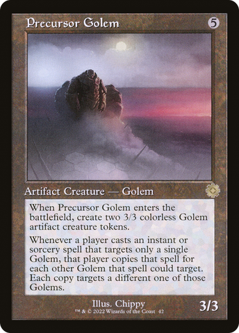 Precursor Golem (Retro) [The Brothers' War Retro Artifacts] - The Mythic Store | 24h Order Processing