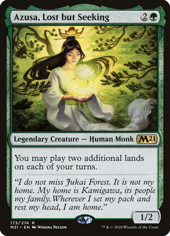 Azusa, Lost but Seeking (Promo Pack) [Core Set 2021 Promos] - The Mythic Store | 24h Order Processing