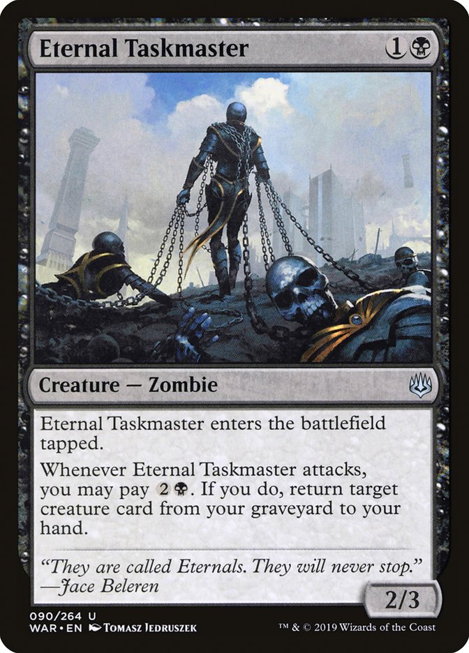 Eternal Taskmaster [War of the Spark] - The Mythic Store | 24h Order Processing