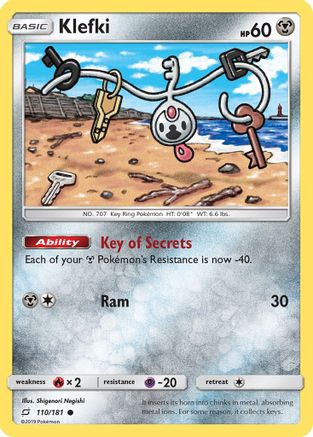 Klefki (110/181) [Sun & Moon: Team Up] - The Mythic Store | 24h Order Processing