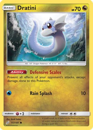 Dratini (117/181) [Sun & Moon: Team Up] - The Mythic Store | 24h Order Processing