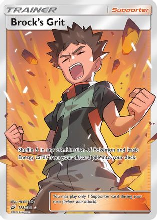 Brock's Grit (172/181) [Sun & Moon: Team Up] - The Mythic Store | 24h Order Processing