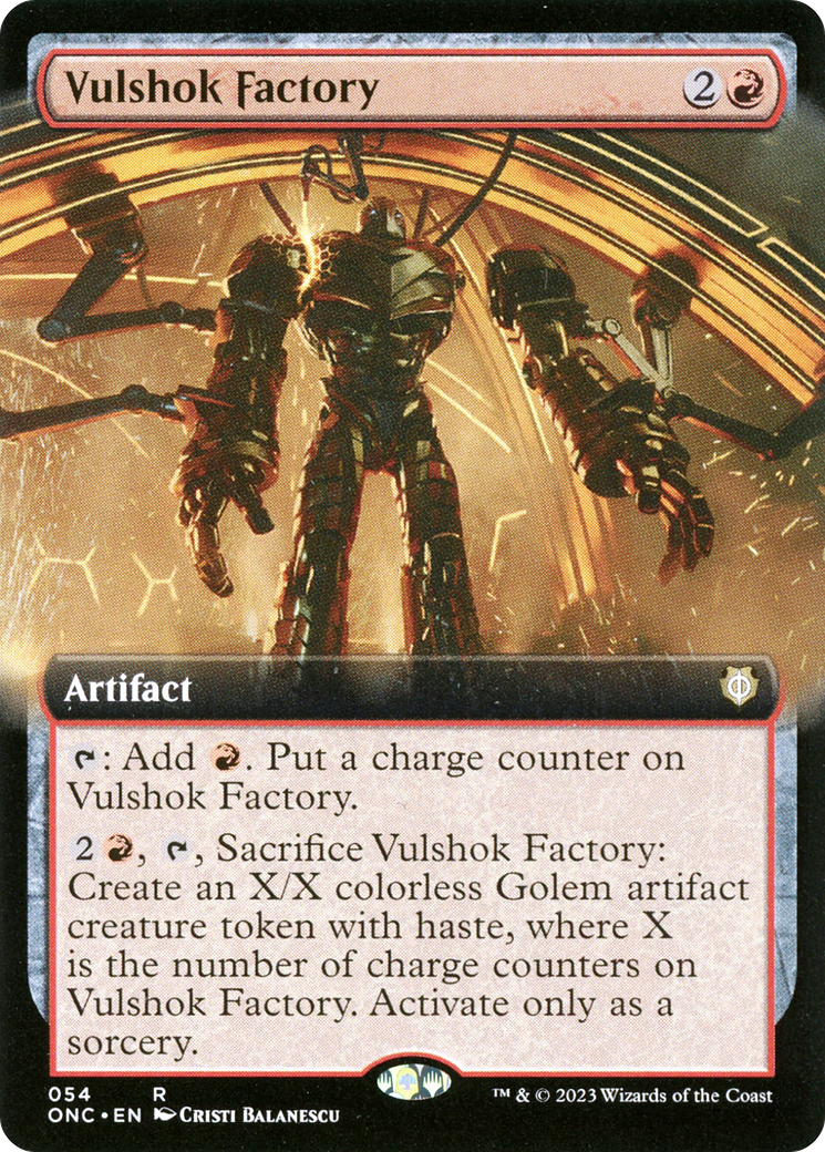 Vulshok Factory (Extended Art) [Phyrexia: All Will Be One Commander] - The Mythic Store | 24h Order Processing