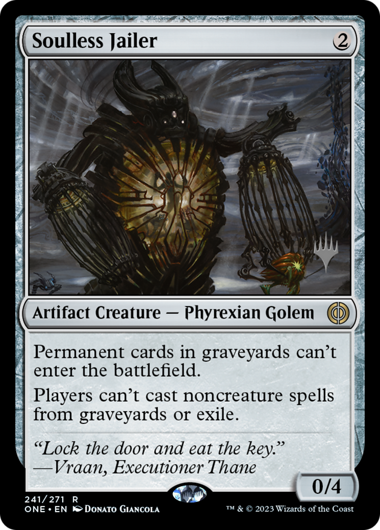 Soulless Jailer (Promo Pack) [Phyrexia: All Will Be One Promos] - The Mythic Store | 24h Order Processing
