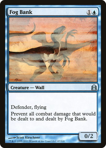 Fog Bank [Commander 2011] - The Mythic Store | 24h Order Processing