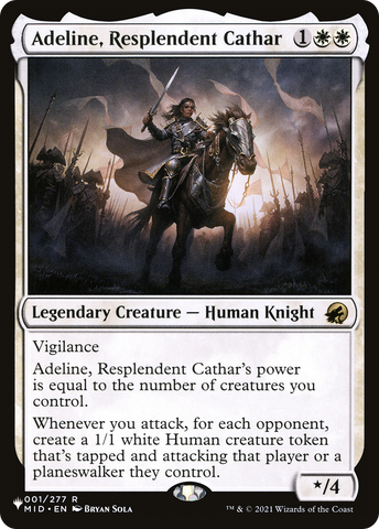 Adeline, Resplendent Cathar [The List]