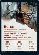 Roper Art Card [Dungeons & Dragons: Adventures in the Forgotten Realms Art Series] - The Mythic Store | 24h Order Processing