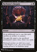 Reckoner's Bargain [The List] - The Mythic Store | 24h Order Processing