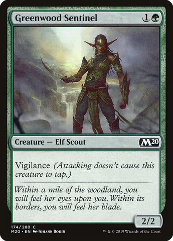 Greenwood Sentinel [Core Set 2020] - The Mythic Store | 24h Order Processing