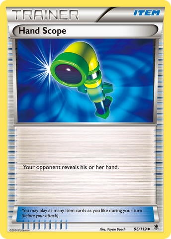 Hand Scope (96/119) [XY: Phantom Forces] - The Mythic Store | 24h Order Processing
