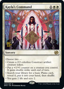 Kayla's Command [The Brothers' War Prerelease Promos] - The Mythic Store | 24h Order Processing