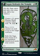 Jugan Defends the Temple // Remnant of the Rising Star (Extended Art) [Kamigawa: Neon Dynasty] - The Mythic Store | 24h Order Processing